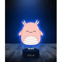 Lampka LED 3D Plexido z Nadrukiem Axolotl Squishmallows - 3