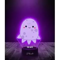 Lampka LED 3D Plexido z Nadrukiem Squishmallows Ośmiornica - 1