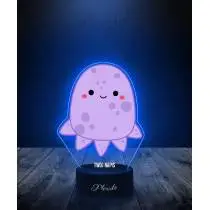 Lampka LED 3D Plexido z Nadrukiem Squishmallows Ośmiornica - 2