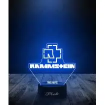 Lampka LED 3D Plexido Rammstein Logo - 2
