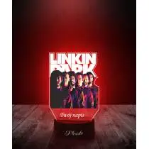 Lampka LED 3D Plexido z Nadrukiem Linkin Park - 2