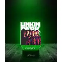 Lampka LED 3D Plexido z Nadrukiem Linkin Park - 3