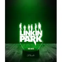 Lampka LED 3D Plexido Muzyka Metal Linkin Park - 1