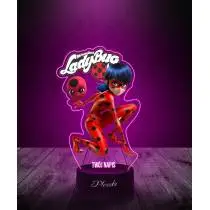 Lampka LED 3D Plexido z Nadrukiem Bajka Miraculum - 3