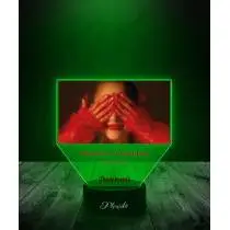 Lampka LED 3D Plexido z Nadrukiem Piosenkarka Ariana Grande - 3