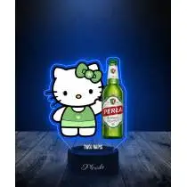 Lampka LED 3D Plexido z Nadrukiem Hello Kitty z Piwem - 2
