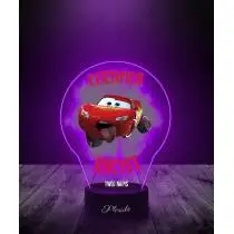 Lampka LED 3D Plexido z Nadrukiem Certified Racist Zygzak - 2