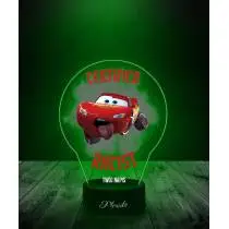 Lampka LED 3D Plexido z Nadrukiem Certified Racist Zygzak - 3