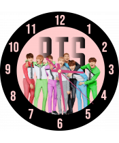 zegar_ścienny_dla_dzieci_plexido_bts_wokaliści