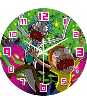 Zegar Ścienny dla Dzieci Plexido Rick and Morty - 2