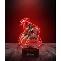 Lampka LED 3D Plexido z Nadrukiem Tibia The Hellgrip - 3