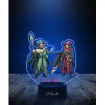 Lampka LED 3D Plexido z Nadrukiem Tibia Rune Masters - 2