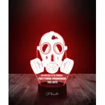 Lampka LED 3D Plexido Prezent Vixa Maska Przeciwgazowa - 2