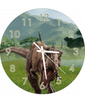 zegar_ścienny_dla_dzieci_plexido_t-rex