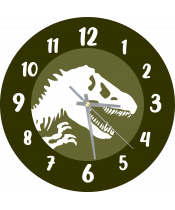 zegar_ścienny_dla_dzieci_plexido_park_jurajski