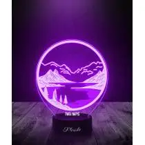 Lampka LED 3D Plexido Prezent Góry Krajobraz - 3
