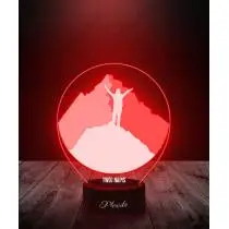 Lampka LED 3D Plexido Prezent Szczyt Gór - 2