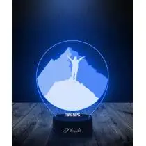 Lampka LED 3D Plexido Prezent Szczyt Gór - 3