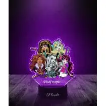 Lampka LED 3D Plexido z Nadrukiem Bajka Monster High - 1
