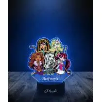 Lampka LED 3D Plexido z Nadrukiem Bajka Monster High - 2