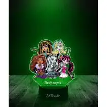 Lampka LED 3D Plexido z Nadrukiem Bajka Monster High - 3