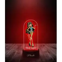 Lampka LED 3D Plexido z Nadrukiem Monster High Cleo De Nile - 3