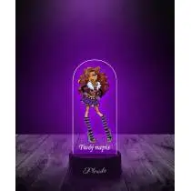 Lampka LED 3D Plexido z Nadrukiem Monster High Clawdeen Wolf - 1