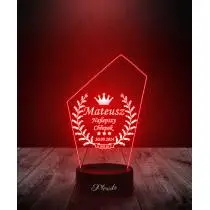 Lampka LED 3D Plexido Prezent Dzień Chłopaka Najlepszy Chłopak - 3