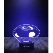 copy of 3D LED Lampe Plexido Geschenk Panzer Kampffahrzeug - 2