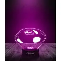 copy of 3D LED Lampe Plexido Geschenk Panzer Kampffahrzeug - 3