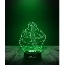 copy of 3D LED Lampe Plexido Geschenk Panzer Kampffahrzeug - 3