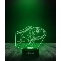 Lampka LED 3D Plexido Prezent  Jaszczurka Legwan - 3
