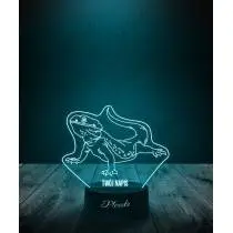 Lampka LED 3D Plexido Prezent Agama Brodata - 1