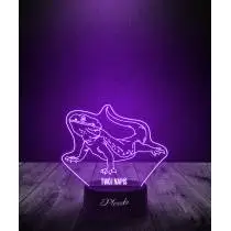 Lampka LED 3D Plexido Prezent Agama Brodata - 2