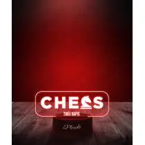 Lampka LED 3D Plexido Prezent Szachy Koń Chees - 3