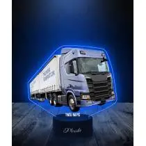 Lampka LED 3D Plexido z Nadrukiem Ciężarówka Scania R560 - 3