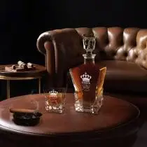 Zestaw do Whisky Karafka + Szklanki z Grawerem na Prezent Ice Blink - 10