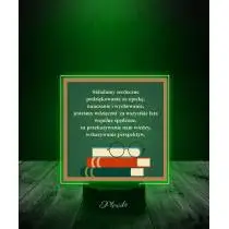 Lampka LED 3D Plexido z Nadrukiem Prezent Dzień Nauczyciela Podziękowanie - 2