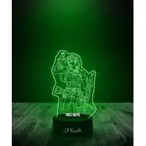 Lampka LED 3D Plexido Prezent Gra Valorant Skye - 2