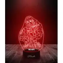 copy of 3D LED Lampe Plexido Geschenk Panzer Kampffahrzeug - 1