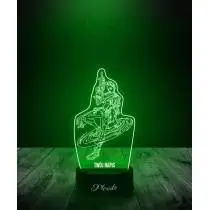 copy of 3D LED Lampe Plexido Geschenk Panzer Kampffahrzeug - 2