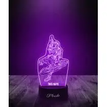 copy of 3D LED Lampe Plexido Geschenk Panzer Kampffahrzeug - 3