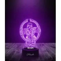 copy of 3D LED Lampe Plexido Geschenk Panzer Kampffahrzeug - 3