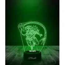 copy of 3D LED Lampe Plexido Geschenk Panzer Kampffahrzeug - 2