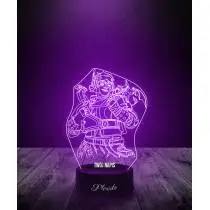 copy of 3D LED Lampe Plexido Geschenk Panzer Kampffahrzeug - 3