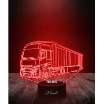 copy of 3D LED Lampe Plexido Geschenk Panzer Kampffahrzeug - 3