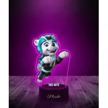 Lampka LED 3D Plexido z Nadrukiem Everest Psi Patrol - 3