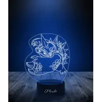 copy of 3D LED Lampe Plexido Geschenk Panzer Kampffahrzeug - 3