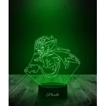 copy of 3D LED Lampe Plexido Geschenk Panzer Kampffahrzeug - 2