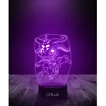 copy of 3D LED Lampe Plexido Geschenk Panzer Kampffahrzeug - 2